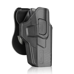 [1-R4G1700/CY-G17G4] FUNDA PISTOLA RIGIDA CYTAC GEN.4 GLOCK 17/22/31NEGRA