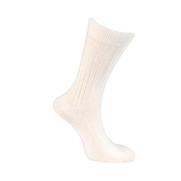 [121255] CALCETIN ALGODON MILITAR 5 PARES BLANCO