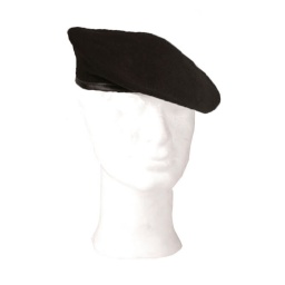 BOINA EJERCITO LISA NEGRA