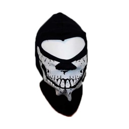 [109016] VERDUGO ALGODON 1 ABERTURA CALAVERA NEGRO