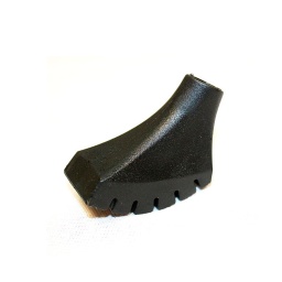[302186] PUNTA BASTON GOMA PIE M150 GR. NEGRA
