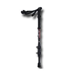 [C099A-BKRD] BASTON TREKKING PAMASE CARBONO 130CM NEGRO-ROJO