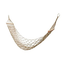 [40918] HAMACA C/SOPORTE PALO BLANCA