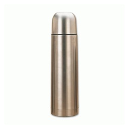 [39008] TERMO ACERO INOXIDABLE 1L PLATA