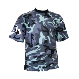 CAMISETA M/CORTA CAMO AZUL